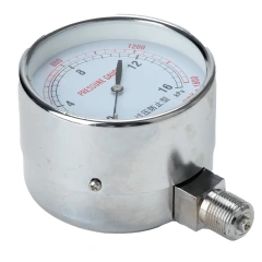 YE75 75mm High Precision Display Complete Stainless Capsule Pressure gauge