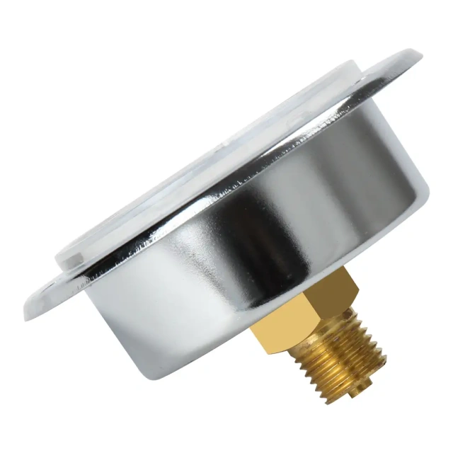 Y60-ZT Series Axial Pressure Gauge With Flange Edge