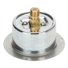 YE60ZT Stainless Steel Pressure Axial Capsule Micro Pressure Gauge With Flange