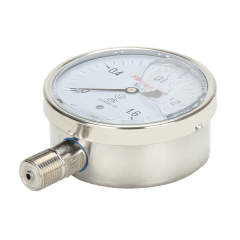 YN100-BF Stainless Steel Shock-Resistant Pressure Gauge