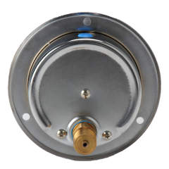 YN100-ZT Axial Shock-Proof Pressure Gauge With Behind Flange Edge