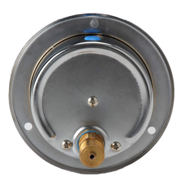 YN100-ZT Axial Shock-Proof Pressure Gauge With Behind Flange Edge