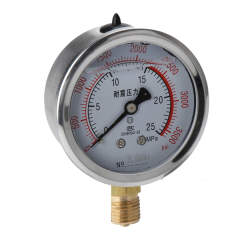 YN60 Shock-Resistant Pressure Gauge