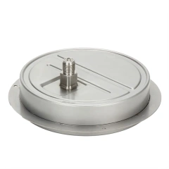 Y200BFZT Stainless Steel Axial Pressure Gauge With Flange Edge