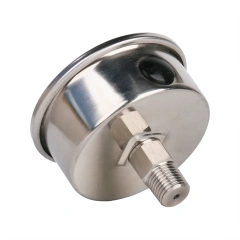 Y60-BFZ Stainless Steel Axial Pressure Gauge