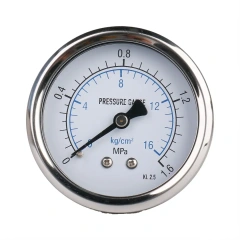 Y60-BFZ Stainless Steel Axial Pressure Gauge