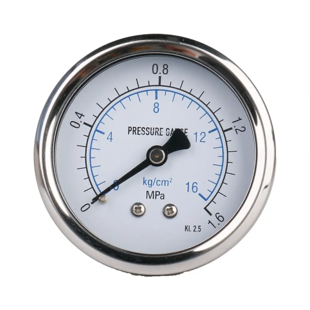 Y60-BFZ Stainless Steel Axial Pressure Gauge