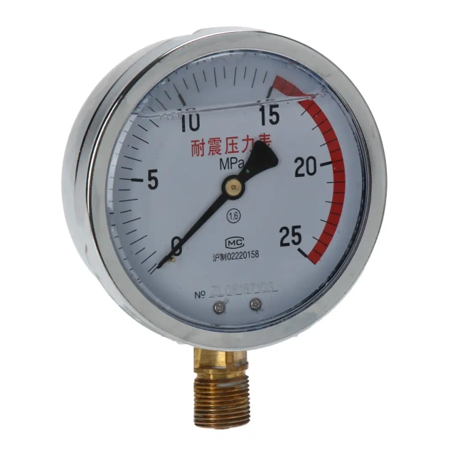 YN100 Shock-Resistant Pressure Gauge