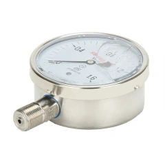 YN100-BF Stainless Steel Shock-Resistant Pressure Gauge
