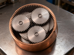 Transmission Gear Box with 40CrMo Precision Gears for Industrial OEM Use
