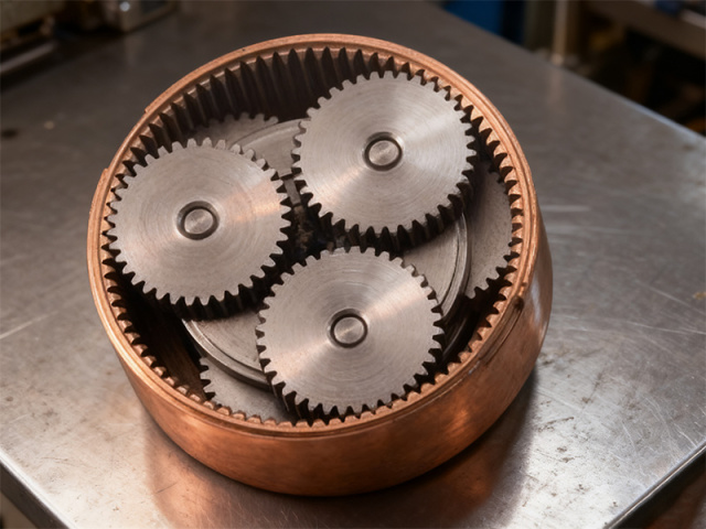 Transmission Gear Box with 40CrMo Precision Gears for Industrial OEM Use