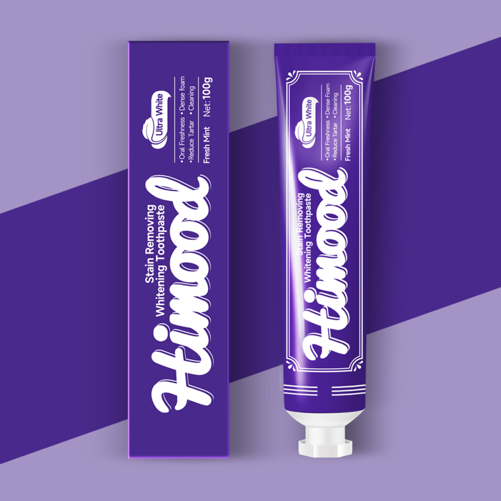 HIMOOD Daily Care Kit: Multi-Action Whitening Toothpaste (Anti-Inflammatory & Restorative)