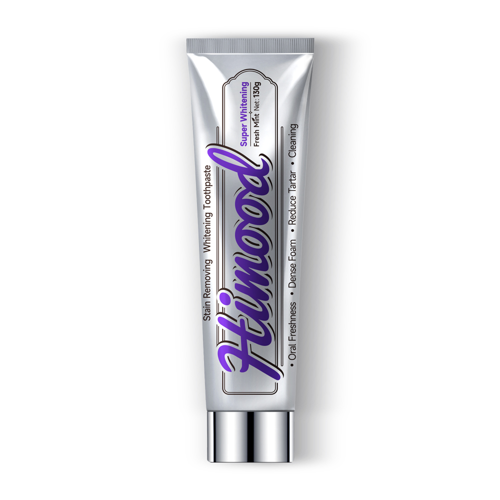 HIMOOD Daily Care Kit: Purple Toning Color-Correct Brightening Toothpaste