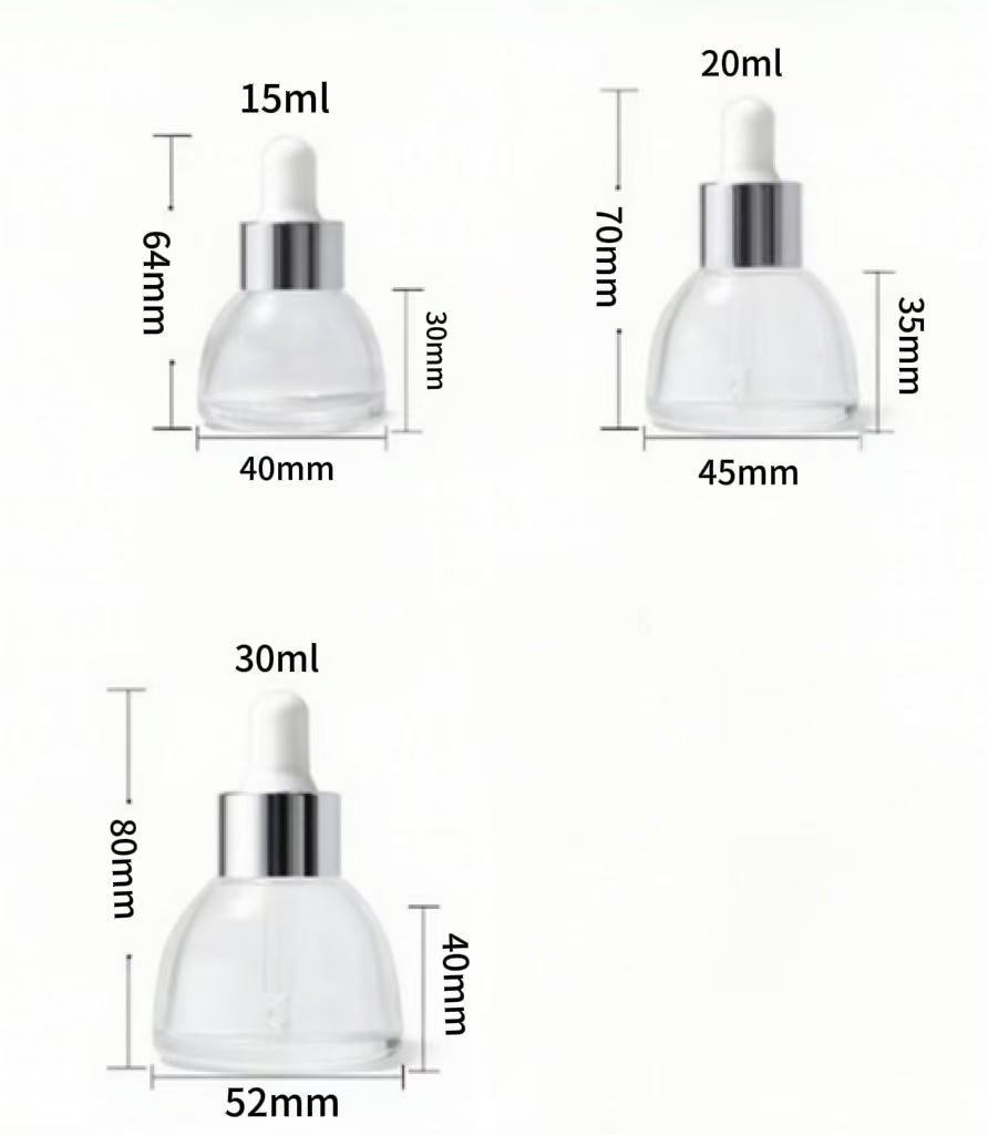 Essential Oil Glass Dropper Bottle
