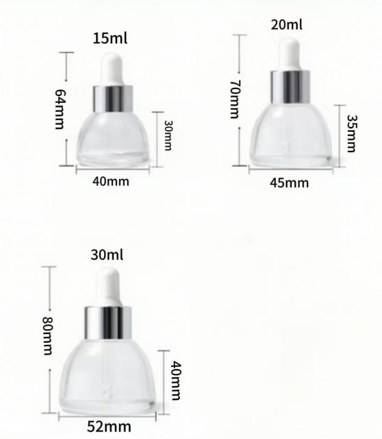 Essential Oil Glass Dropper Bottle