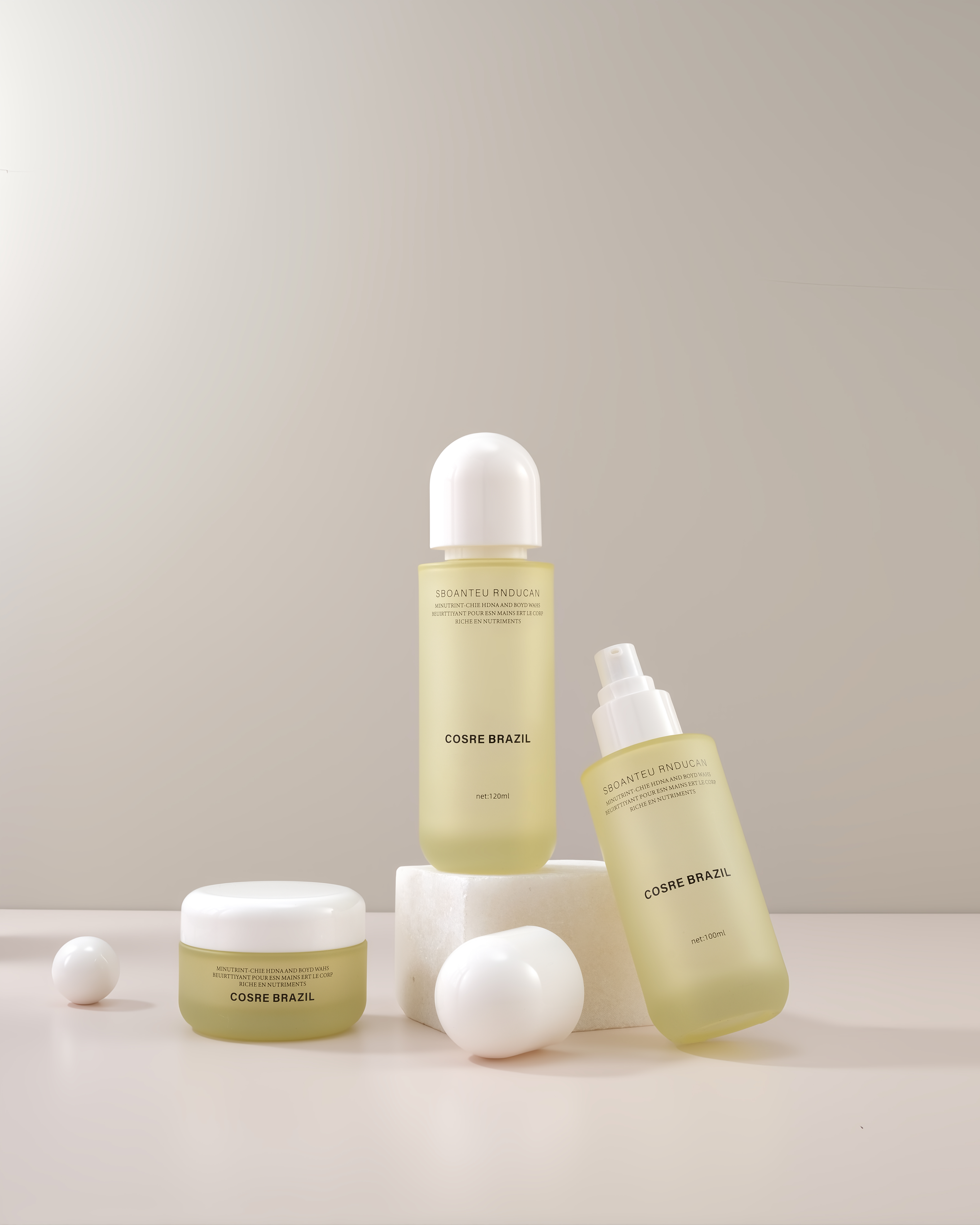 COSMETIC BOTTLE SET