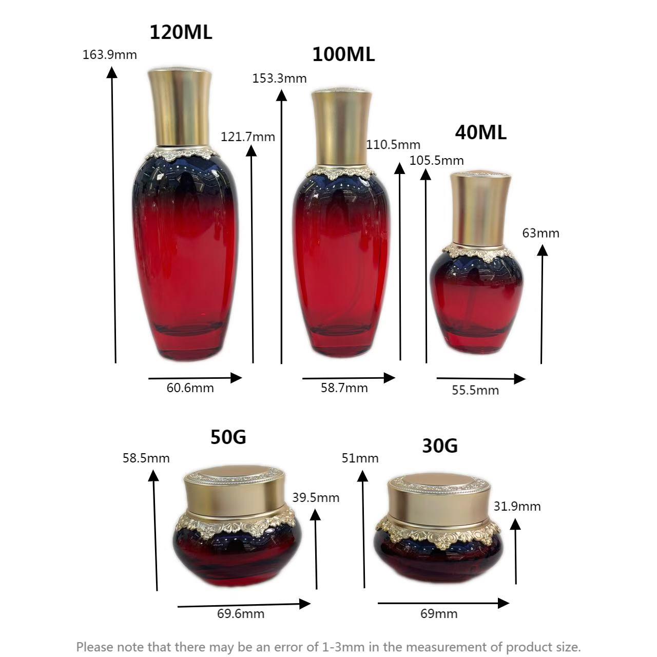 COSMETIC BOTTLE SET