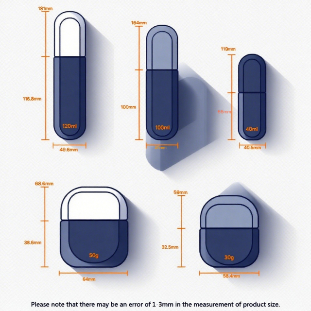 COSMETIC BOTTLE SET