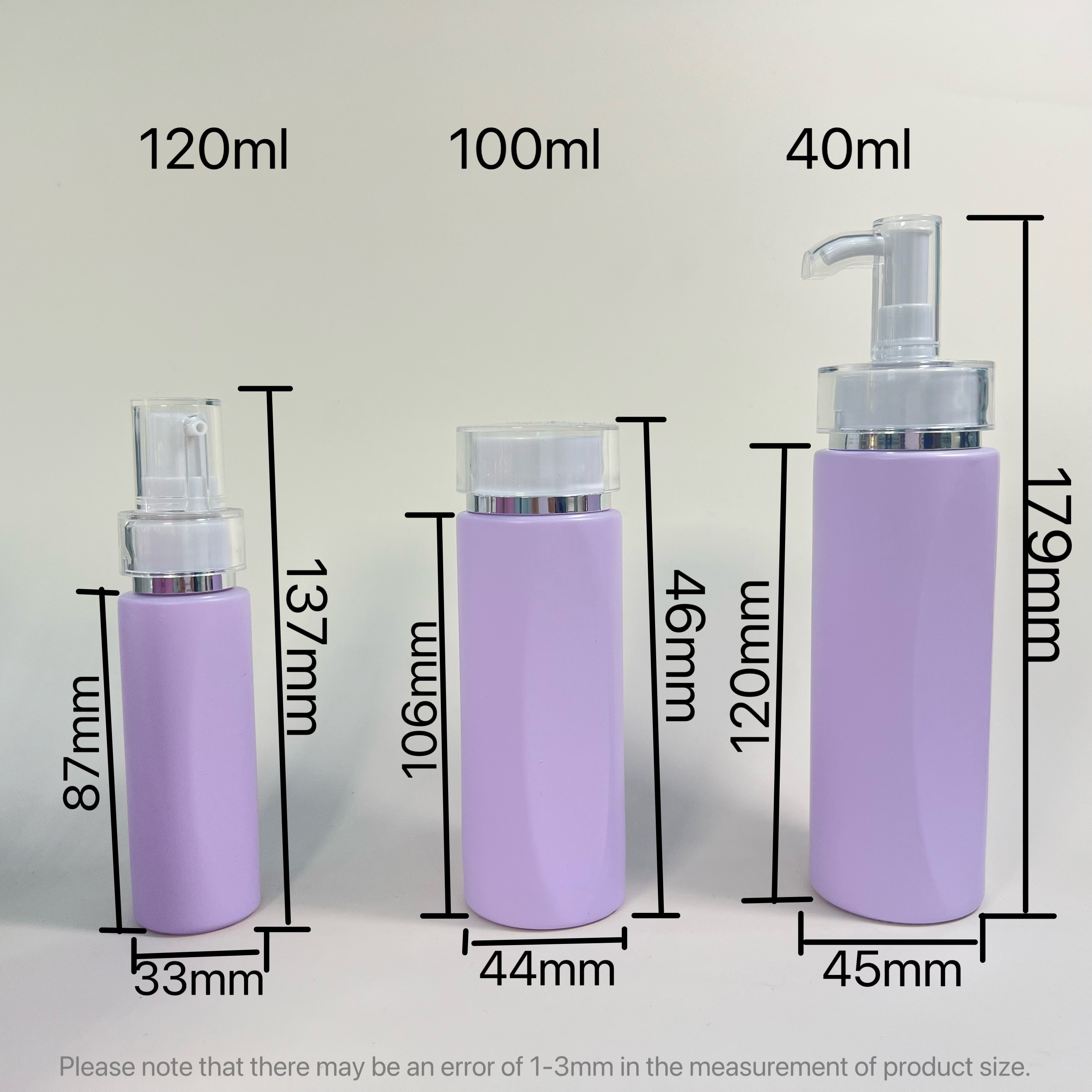 COSMETIC BOTTLE SET