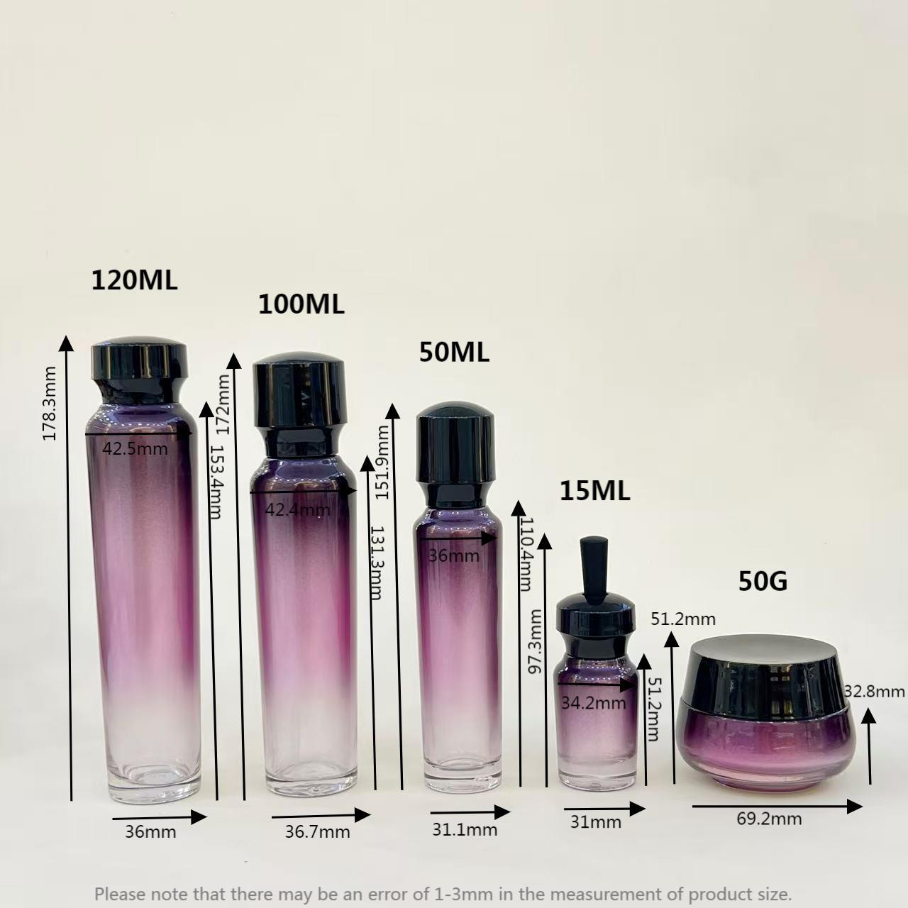 COSMETIC BOTTLE SET