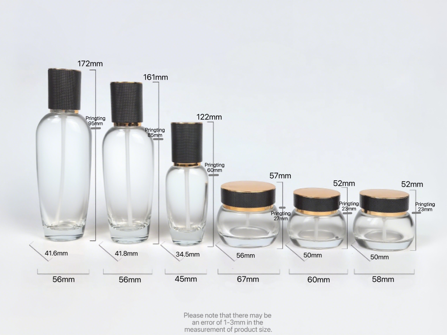 COSMETIC BOTTLE SET