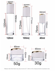 COSMETIC BOTTLE SET
