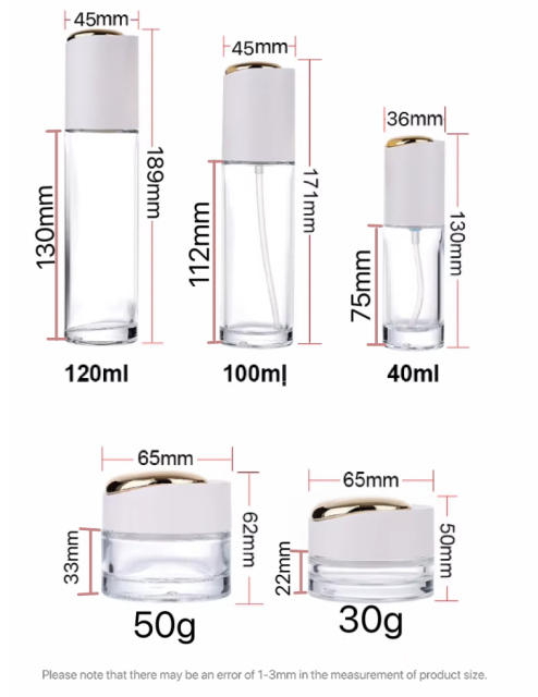 COSMETIC BOTTLE SET