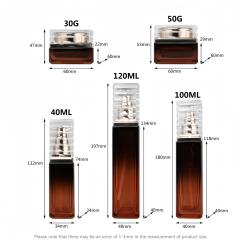 COSMETIC BOTTLE SET