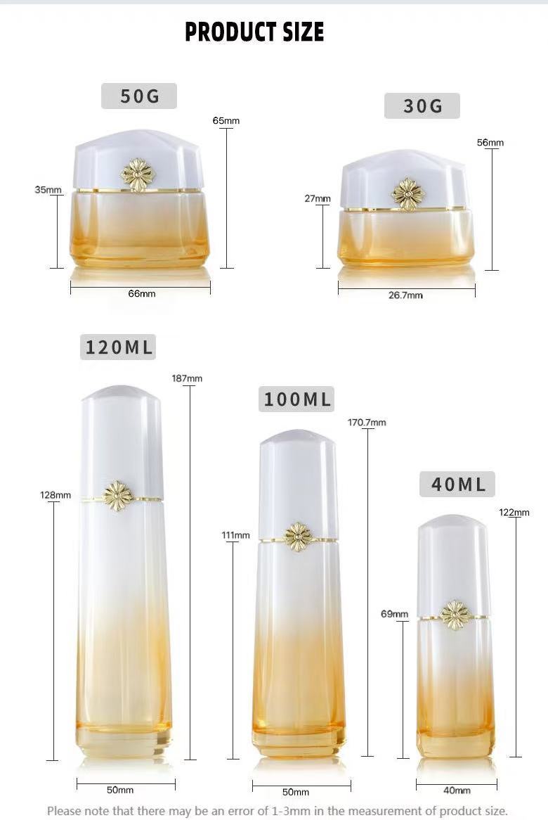 COSMETIC BOTTLE SET