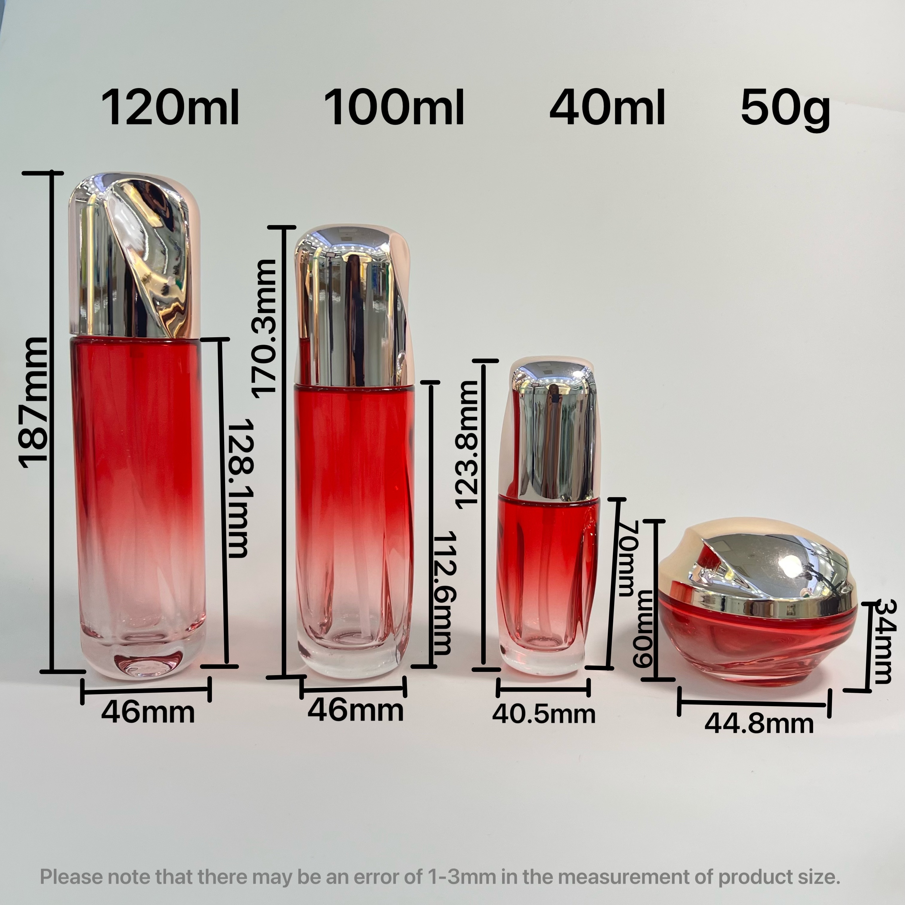 COSMETIC BOTTLE SET