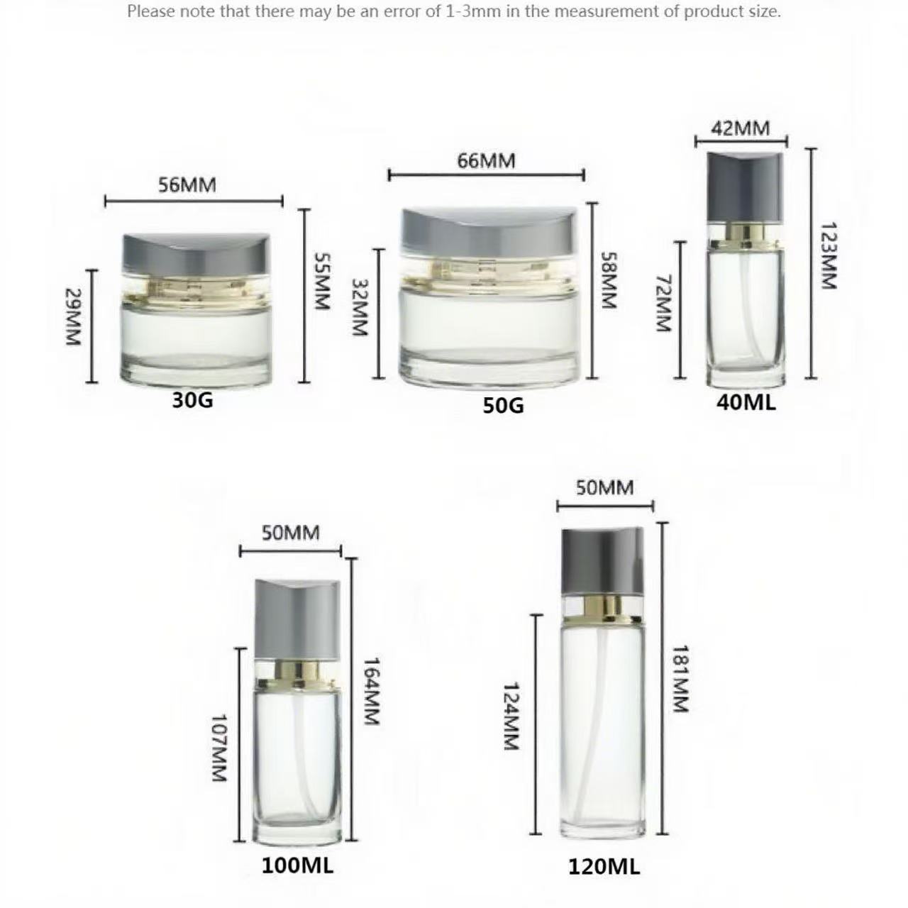 COSMETIC BOTTLE SET