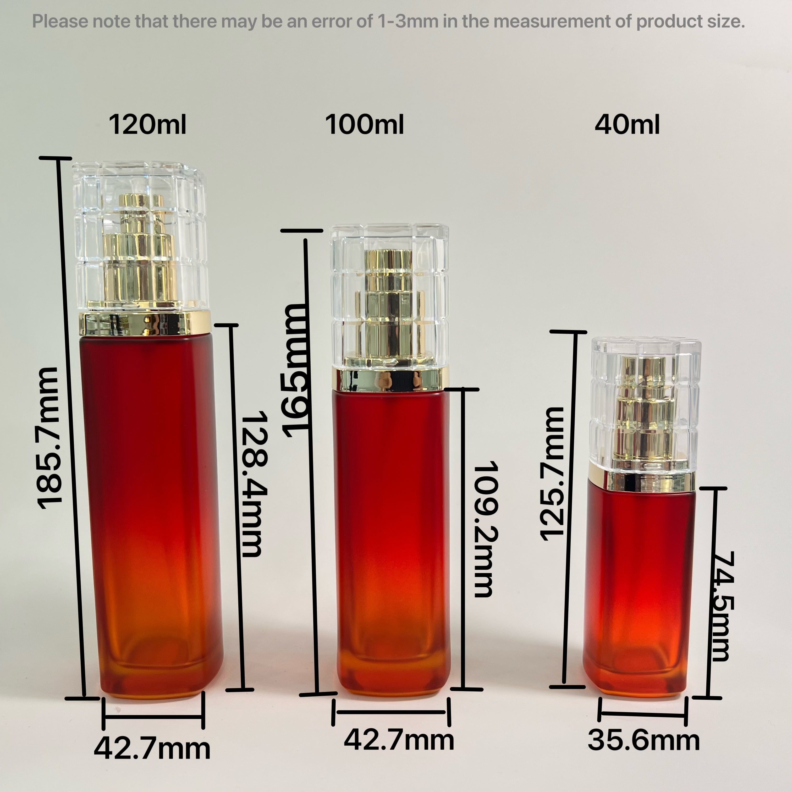 COSMETIC BOTTLE SET