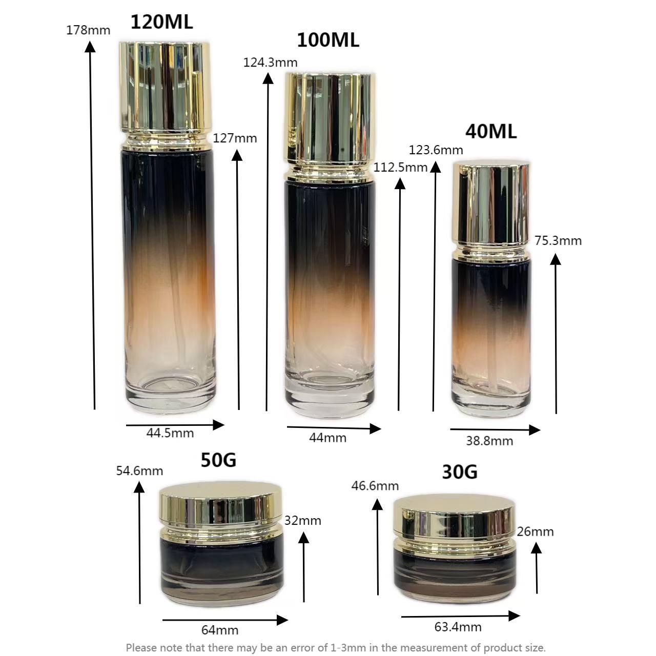COSMETIC BOTTLE SET