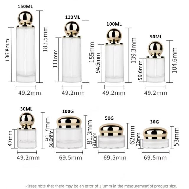 COSMETIC BOTTLE SET