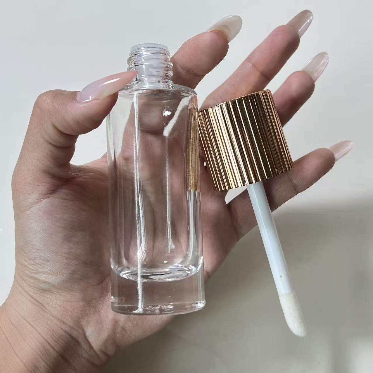 FOUNDATION LIQUID BOTTLE, CONCEALER LIQUID BOTTLE, LIP GLOSS BOTTLE, EYE SHADOW LIQUID BOTTLE