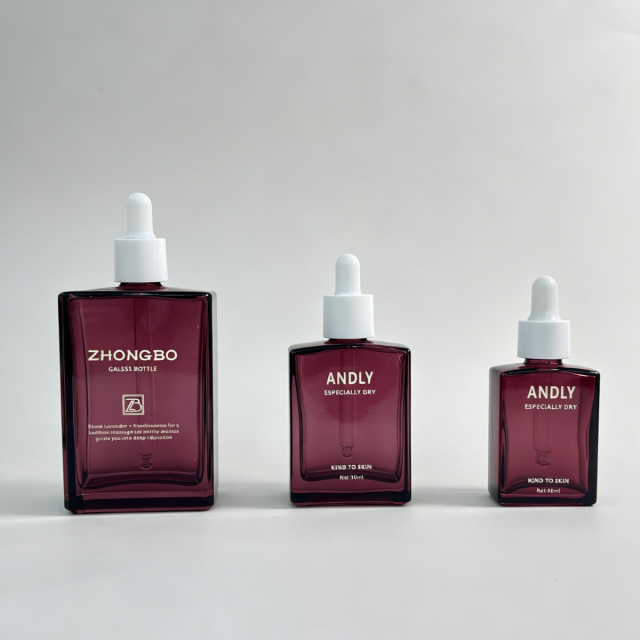 Essential Oil Glass Dropper Bottle