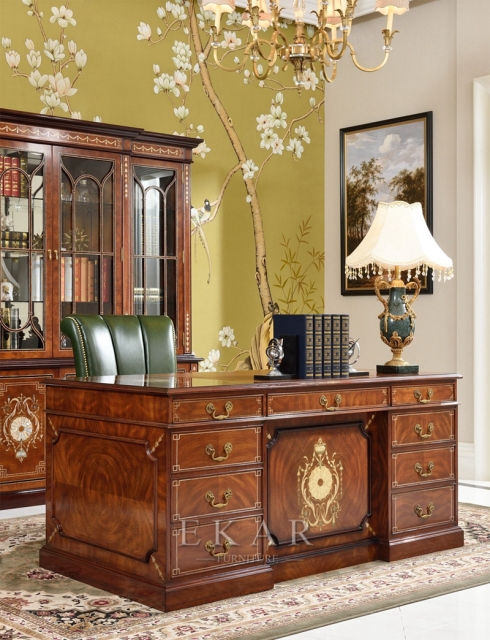 ,MY SHOP,Classic Wooden Office Desk – Timeless Elegance for Refined Workspaces,foshan furniture factory,custom Furniture factory,china furniture factory