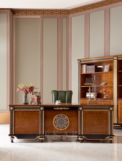,MY SHOP,Classic Style Home Office Table Classic  Luxury Furniture Desk,foshan furniture factory,custom Furniture factory,china furniture factory