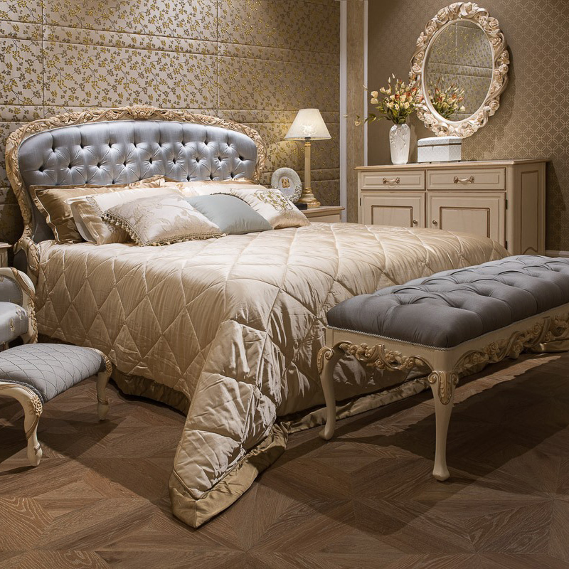 Grey Upholstered Fabric Headboard King Size Bed Frame,EKAR FURNITURE CO.,LTD,Grey Upholstered Fabric Headboard King Size Bed Frame- Ekar Furniture,foshan furniture factory,custom Furniture factory,china furniture factory