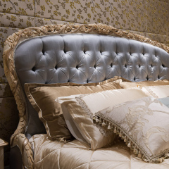 ,MY SHOP,Grey Upholstered Fabric Headboard King Size Bed Frame- Ekar Furniture,foshan furniture factory,custom Furniture factory,china furniture factory