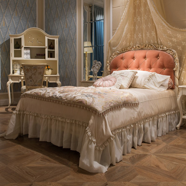 ,MY SHOP,Girls Single Bed New Frames Full Size Upholstered Headboard For Sale - Ekar Furniture,foshan furniture factory,custom Furniture factory,china furniture factory