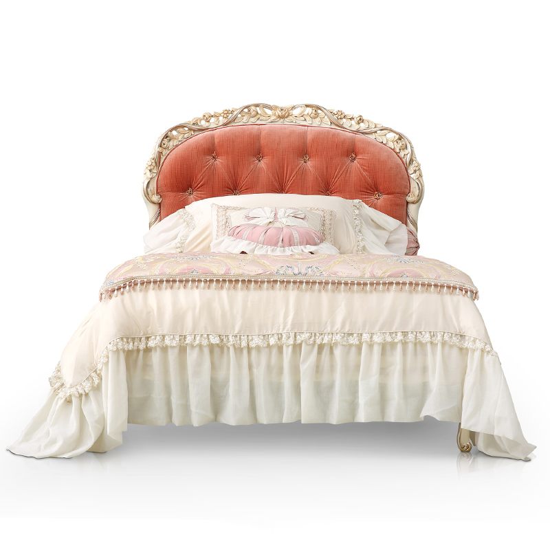 Girls Single Bed New Frames Full Size Upholstered Headboard For Sale,EKAR FURNITURE CO.,LTD,Girls Single Bed New Frames Full Size Upholstered Headboard For Sale - Ekar Furniture,foshan furniture factory,custom Furniture factory,china furniture factory