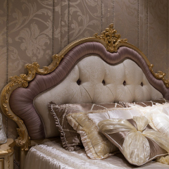 ,MY SHOP,Fancy Soild Wood White Fabric Upholstered Headboards Beds  - Ekar Furniture,foshan furniture factory,custom Furniture factory,china furniture factory