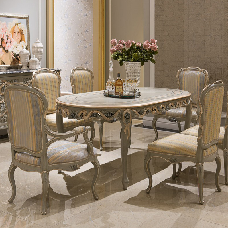 Silk Embroidered Upholstered Dining Arm Chair,EKAR FURNITURE CO.,LTD,Silk Embroidered Upholstered Dining Arm Chair - Ekar Furniture,foshan furniture factory,custom Furniture factory,china furniture factory