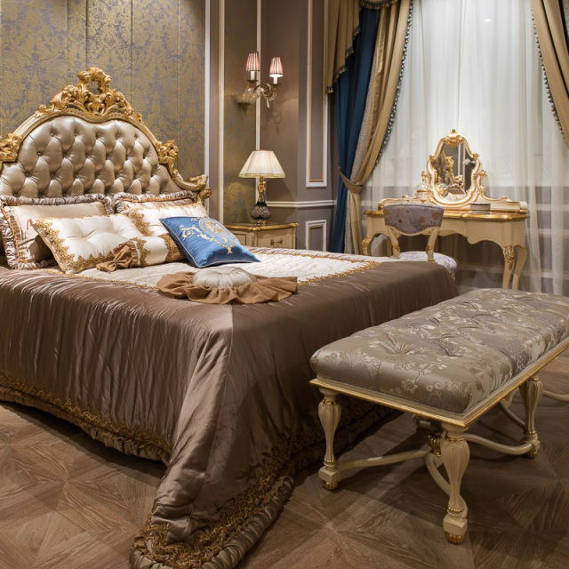 Veneered Ivory White Wooden Vanity Table/Dressing Table/Makeup Table,EKAR FURNITURE CO.,LTD,,foshan furniture factory,custom Furniture factory,china furniture factory