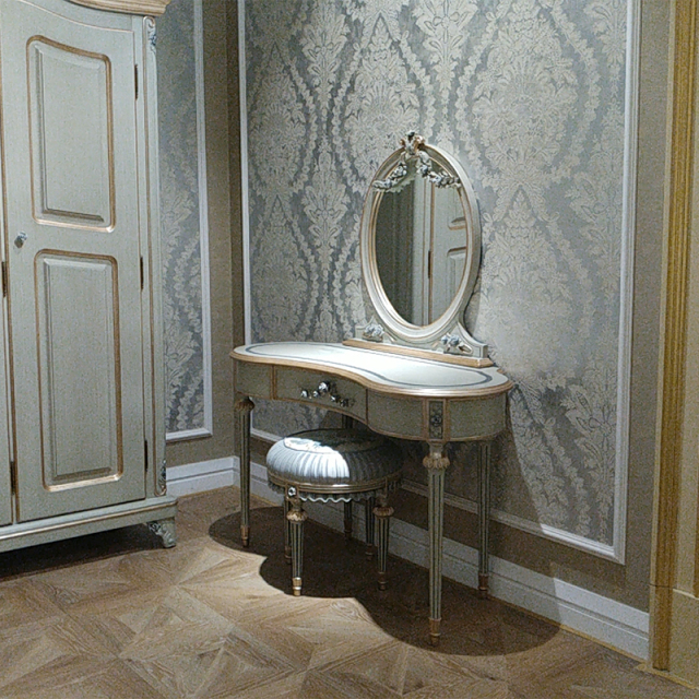 Flash Star Grey Makeup Table/Dressing Table/Makeup Table,EKAR FURNITURE CO.,LTD,,foshan furniture factory,custom Furniture factory,china furniture factory