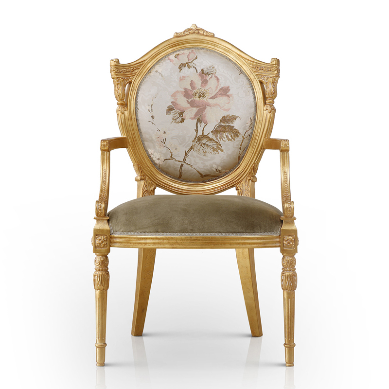 Purchase Dining Room Golden Small Arm Chair,EKAR FURNITURE CO.,LTD,Purchase Dining Room Golden Small Arm Chair  - Ekar Furniture,foshan furniture factory,custom Furniture factory,china furniture factory