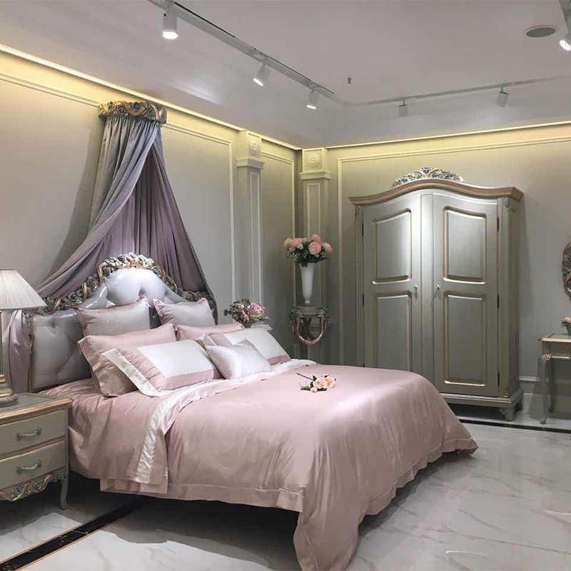 French Style Wooden Wardrobe with Carved Details and Spacious Storage,EKAR FURNITURE CO.,LTD,French Style Wooden Wardrobe with Carved Details and Spacious Storage,foshan furniture factory,custom Furniture factory,china furniture factory