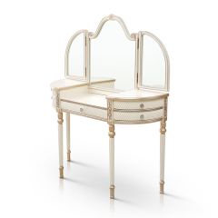 ,MY SHOP,White Dressing Table With Drawers and Mirror/Makeup Table,foshan furniture factory,custom Furniture factory,china furniture factory