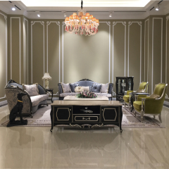 ,MY SHOP,Velvet Couch Sale Comfy Upholstered Black Sofa Set - Ekar Furniture,foshan furniture factory,custom Furniture factory,china furniture factory